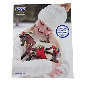 Breyer Holiday 2024 Catalog Magazine Model Horses Merchandise Scrapbooking